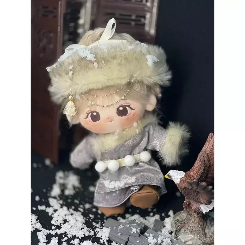 Muñeca de algodón de 20 cm, conjunto de estilo chino