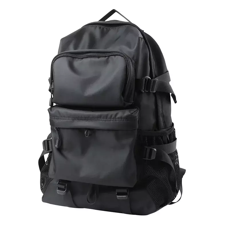 Tas punggung Laptop kasual pria, tas perjalanan kapasitas besar, tas ransel Laptop tahan air, gaya jalanan luar ruangan, tas sekolah modis untuk pria