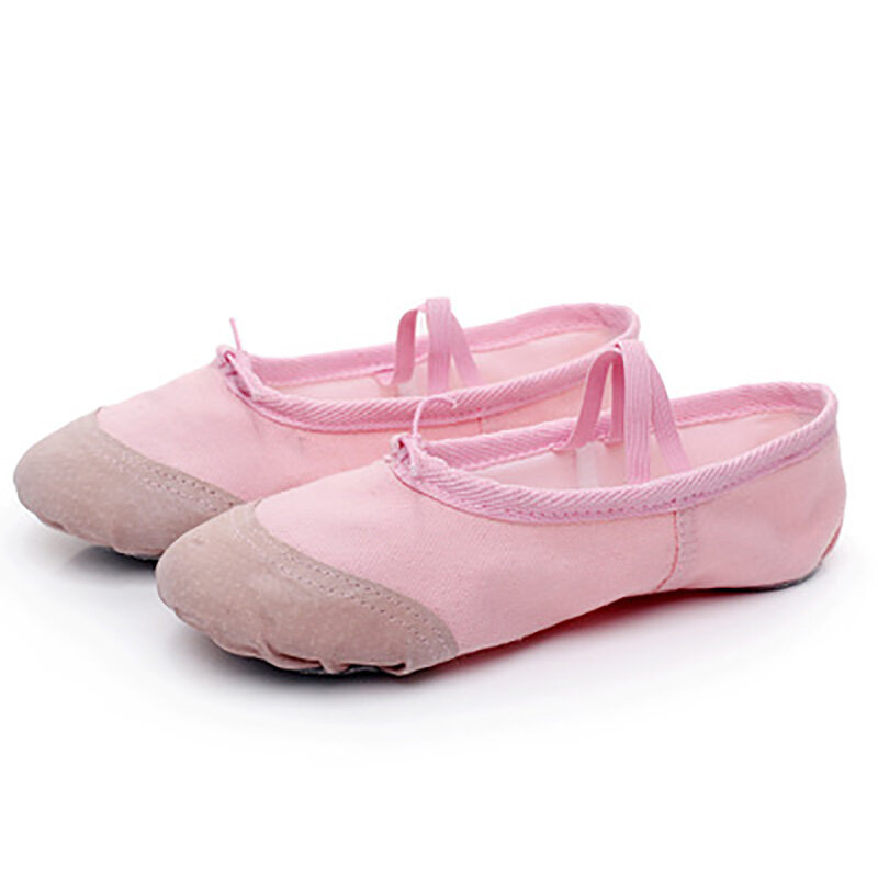 TOVN-Sapatos de Dança de Cabeça Plana para Crianças, Preto, Branco, Macio, Ballet, Ballet, Ginásio, Ioga, Ballet, Ballet, Ballet, Bailarina