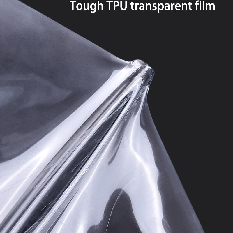 Tpu para audi q7 q8 20-22 transparente proteger o filme interior do carro adesivos de controle central painel de navegação do painel de ar da porta da engrenagem