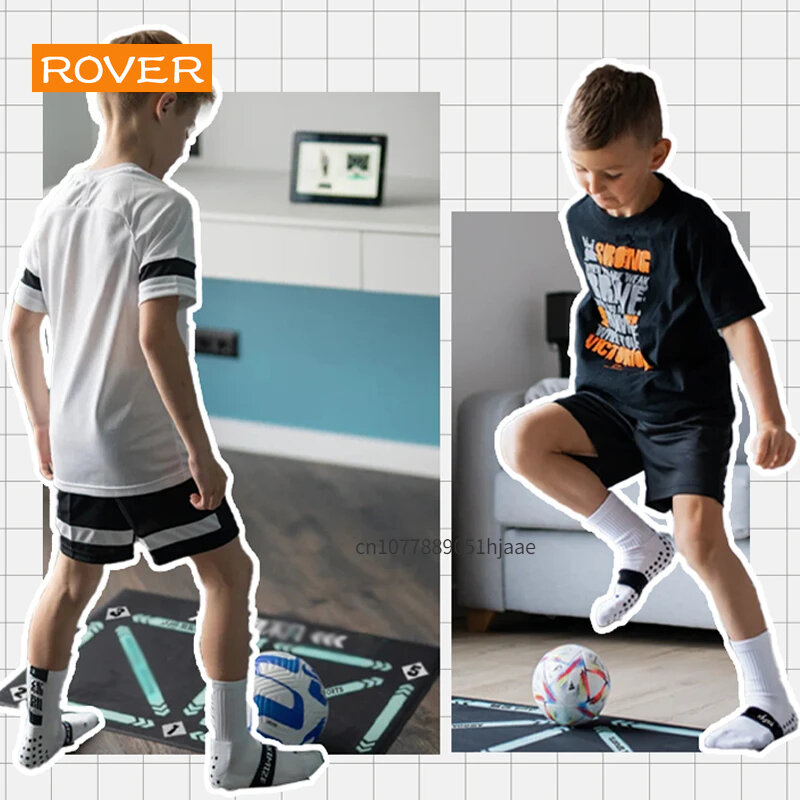 เสื่อ latihan Sepak Bola 1ชิ้นทนทานกันลื่นพับได้สำหรับเด็กผู้ใหญ่เสื่อฝึกเลี้ยงลูก latihan Sepak Bola ในร่มอุปกรณ์กลางแจ้ง