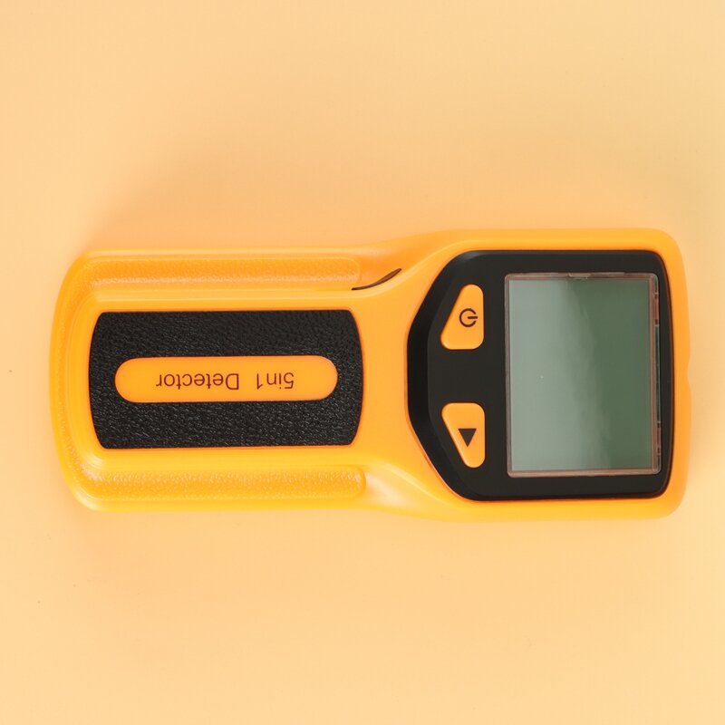 Escáner de pared buscador de tachuelas 5 en 1, Detector de tachuelas con pantalla LCD HD, Sensor de tachuelas para madera, alambre de CA, detección de tachuelas de Metal