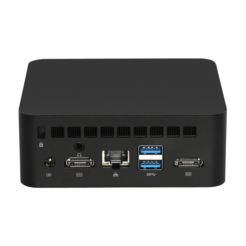 BEBEPC-Mini PC doméstico, Processador Intel Gen 12, N95, N100, DDR4, 2 * HDMI, suporta Windows 10, 11, Linux, Firewall Pfense, Computador de escritório