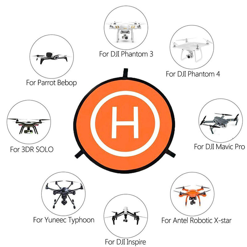 40/50/55/60cm Foldable Drone Quadcopters Accessories For DJI MAVIC 3/ Mini 2 Drone Pad For FIMI X8 SE   Landing Platfrom