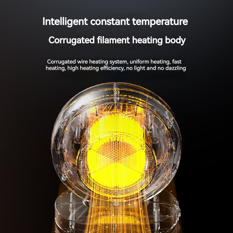 Xiaomi mijia elektrische Heizung Desktop schnelle Hitze warme Luft gebläse kein Licht tragbare Heizung wärmer Maschine Haushalt Winter
