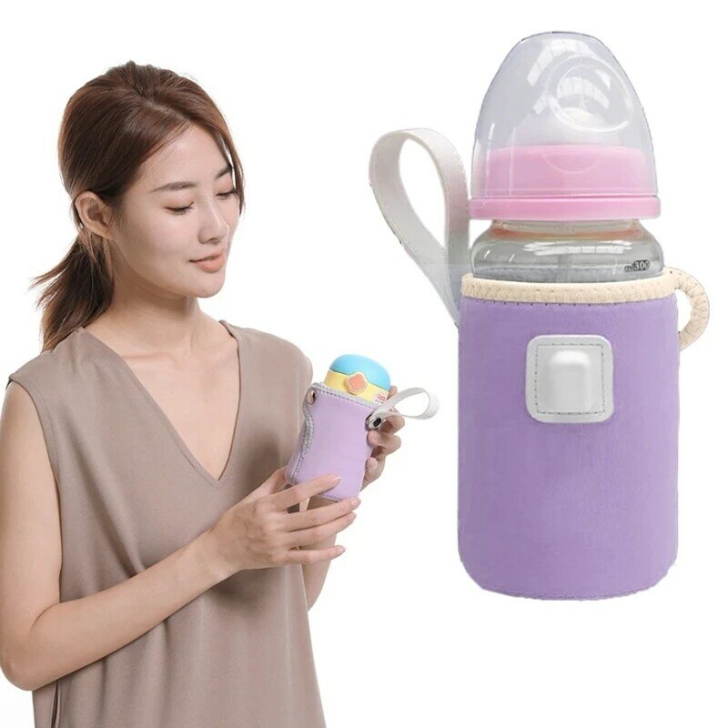 F62D Хранитель тепла для молока для коляски, нагреватель для бутылочек для кормления, изоляционный термостат