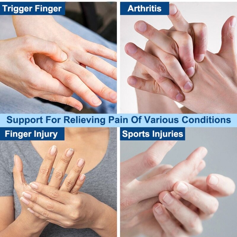 Paquete mangas del del dedo para dedo del pulgar del dedo, paquete caliente compresiones