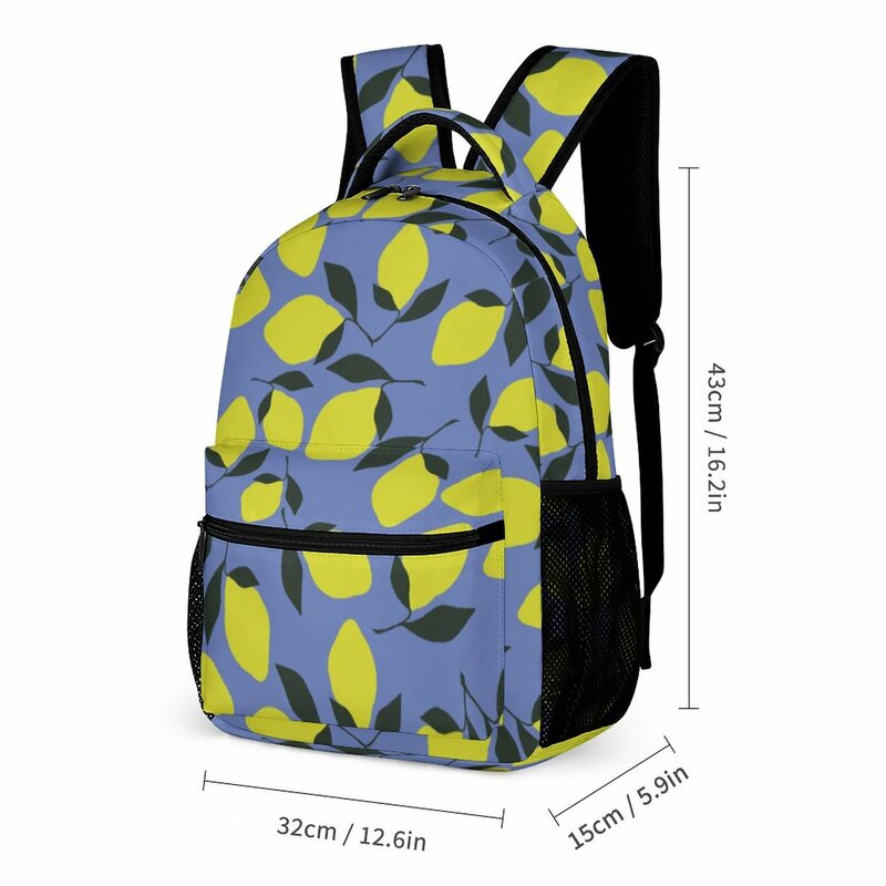 Tas punggung pola kustom laki-laki perempuan gambar tas sekolah tas tempat pensil kapasitas besar tas buku perjalanan santai