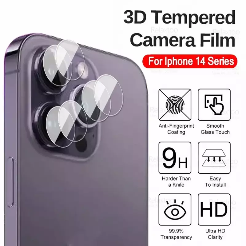 Закаленное стекло для задней крышки объектива Iphone 14 Pro Max, Защитная пленка для камеры Aifon Iphon 14 Plus 14Pro 14 Plus 14ProMax, 2 комплекта