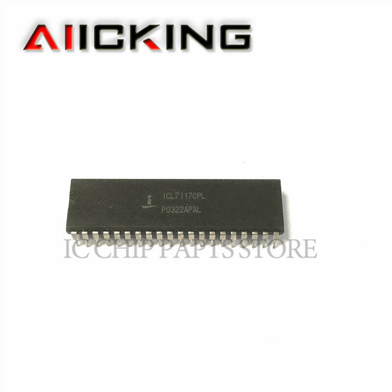 Icl7117cpl 5 teile/lose, dip40 single adc dual slope 3 1/2-stellige led 40-polige pdip integrierte ic chip original auf lager