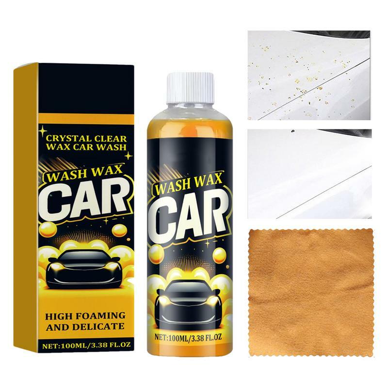 Car Wash Foam 100ml Foam Cleaner Spray For Cars Universal Car Washing Supplies Multi Purpose Foam Cleaner For Cars Trucks SUVs