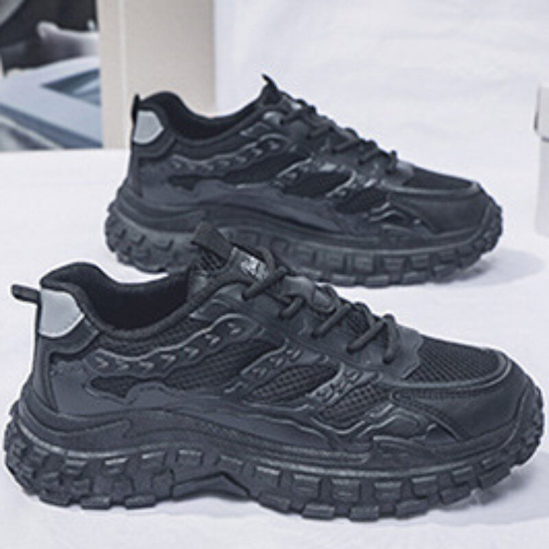 Zapatillas deportivas de malla transpirable para hombre, zapatos cómodos a la moda para correr, caminar, tenis masculinos, 운화 화