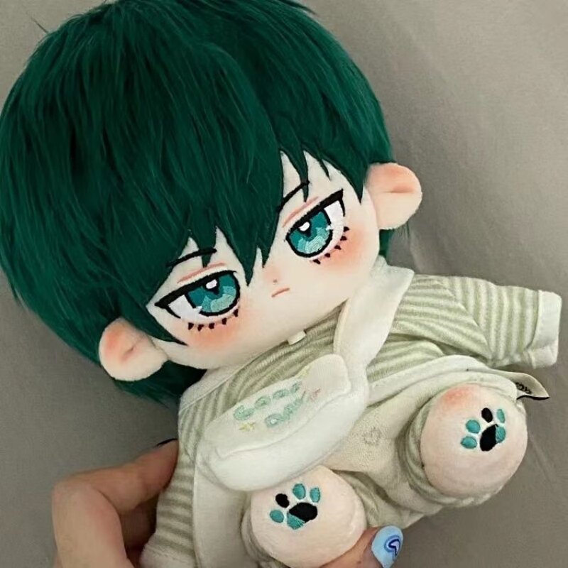 Anime Rin Itoshi Blue Lock 20cm Plüsch puppen Spielzeug nackte Puppe Plüsch Cosplay 6209 Kinder Geschenk