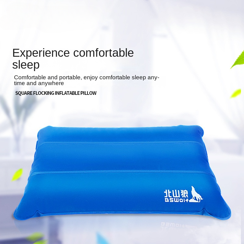 Ultraleve travesseiro inflável, dobrável automática almofada, portátil, para camping ao ar livre, viagens, escritório