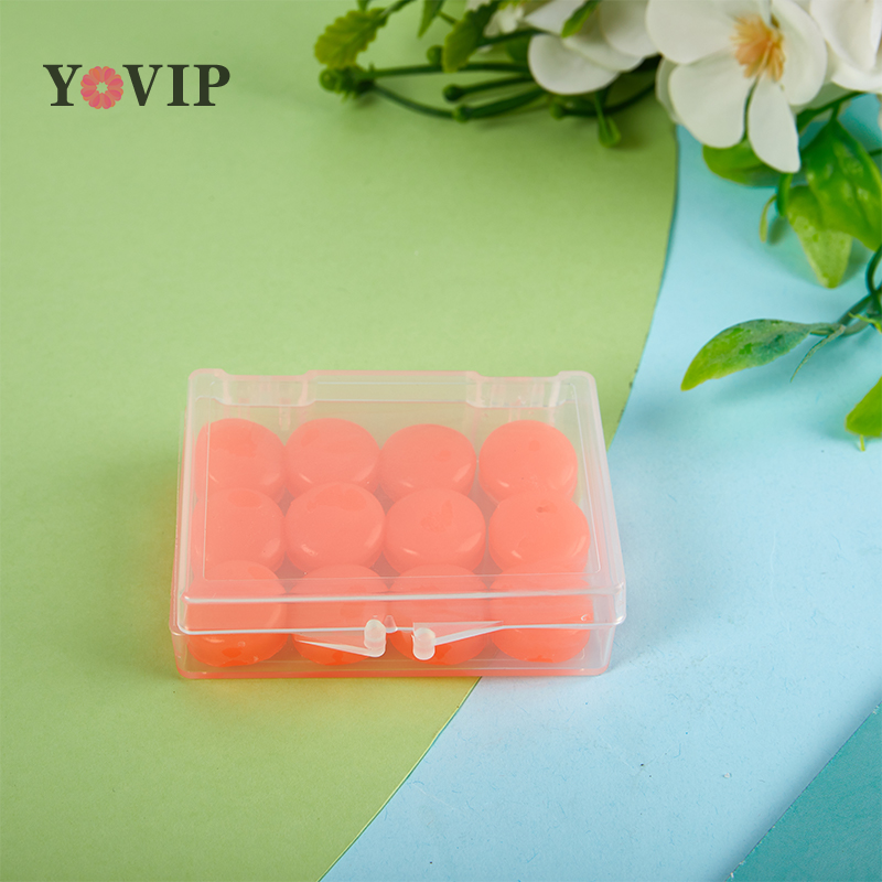 12PCS Silicone Ear Plug Reusable Silicone Wax Earplugs Swimming Moldable Earplugs Noise Reduction Cancelling Sleeping Protection