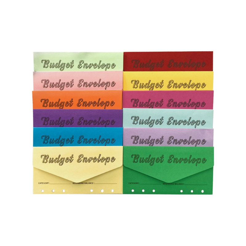 Cash Envelopes for Budgeting,Budget Binder Envelopes with Expense Tracker Budget Sheets, for Budget Planner