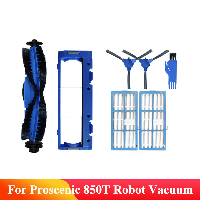 Proscenic-スペアパーツ掃除機ロボット,メインブラシ,フィルター,HEPAフィルター,mop,rag,ブラシカバー,850t
