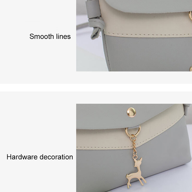 Женская кожаная сумка-портфель, легкая прочная сумка-мессенджер, Женские аксессуары для девушек, удобные элегантные