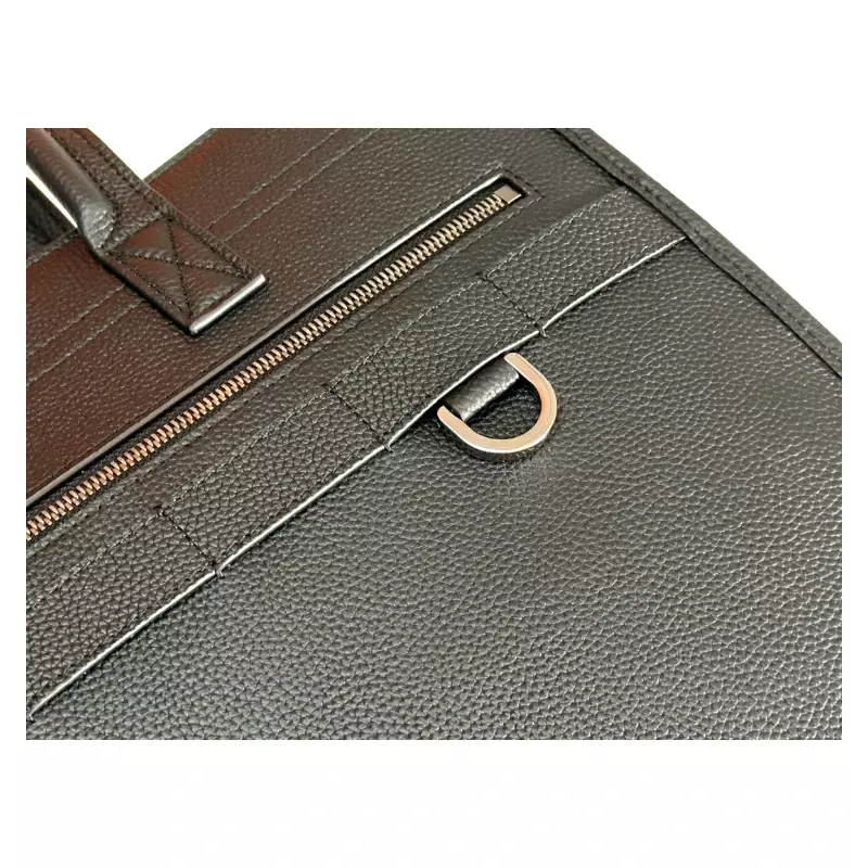 Мужской кожаный портфель, повседневная сумка через плечо, дорожная сумка для компьютера