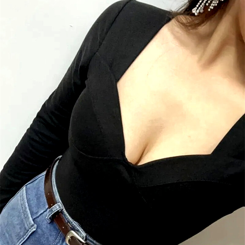여성 슬림 바디수트 셔츠, 겨울 속옷, 2024 신상