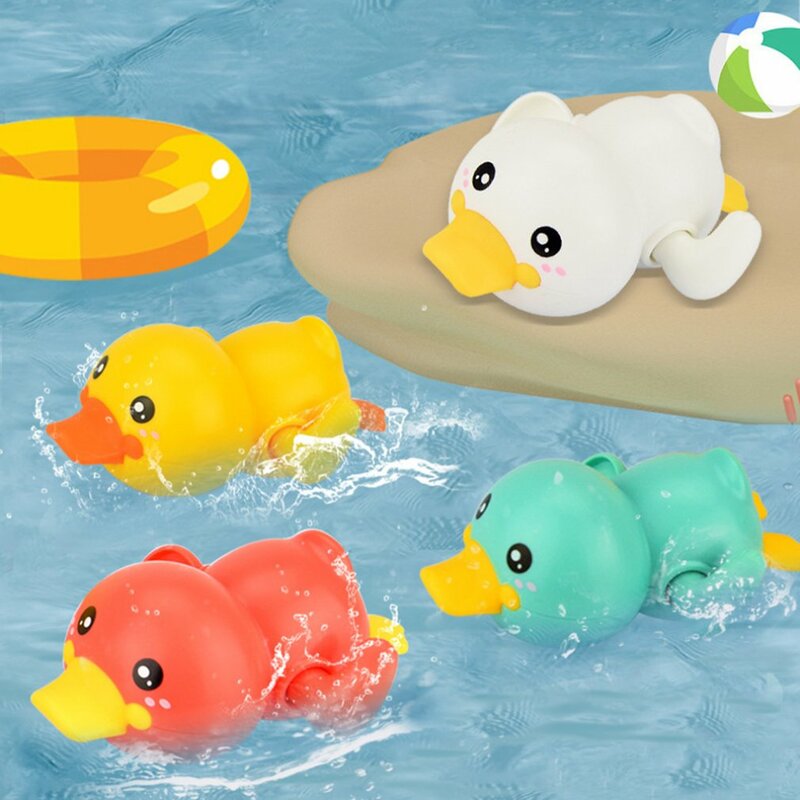 Детские пищалки заводные утки игрушки для ванны ванная комната водная забавная игра Новорожденные Мальчики Девочки игрушки для детей