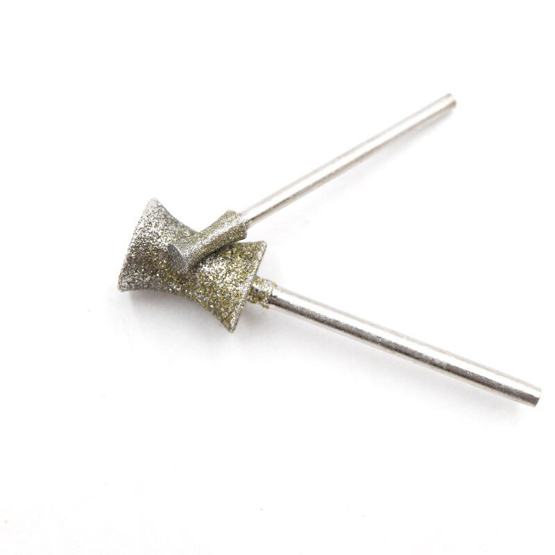 6 pces 80 #240 # jade joias arredondando bits anel de diamante polimento bits arredondando moagem bit 4mm-12mm bits de polimento