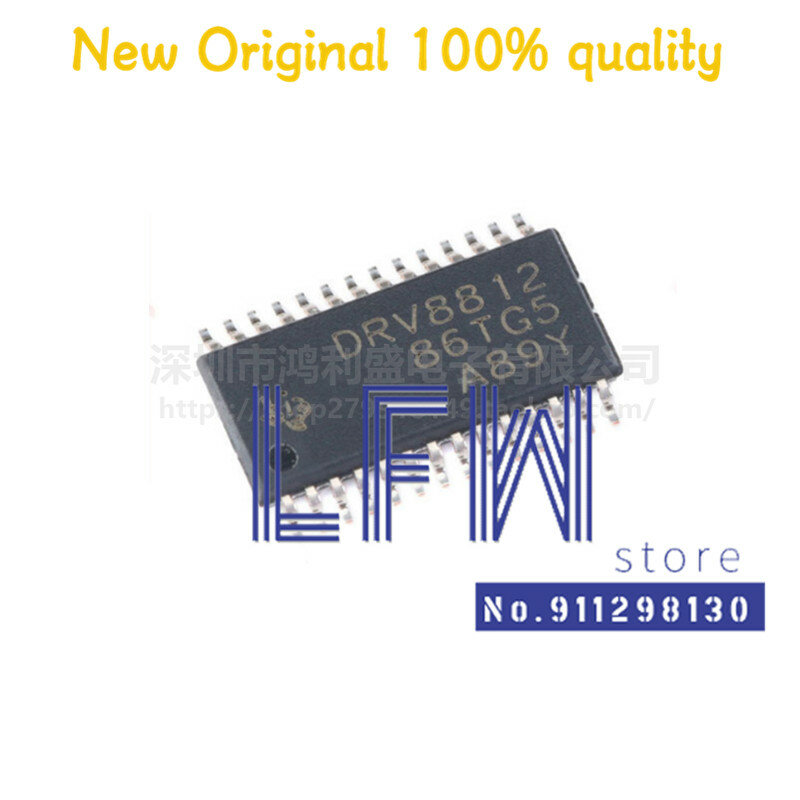 5 sztuk/partia DRV8812PWPR DRV8812PWP DRV8812 HTSSOP-28 Chipset 100% nowe & oryginalny zdjęcie w magazynie