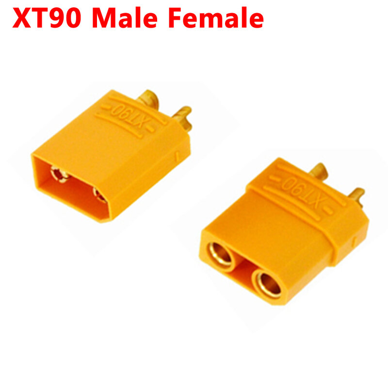 1 pçs 1 conjunto xt60 xt90 XT-90 macho fêmea bala conectores plugues de alimentação para rc lipo bateria do motor