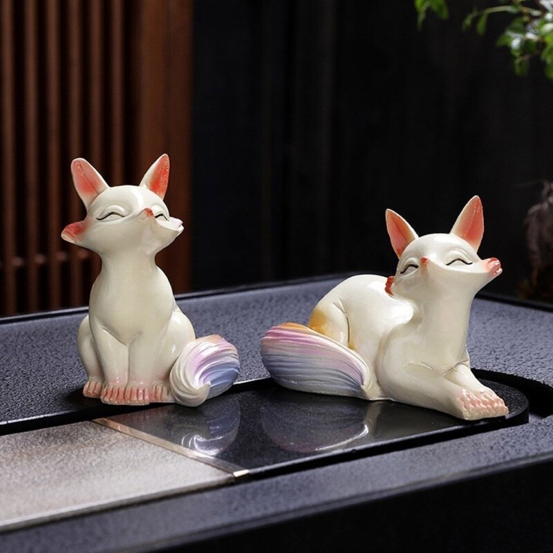 Силиконовая форма 3D лисы, форма для свечей, форма для животных, смола для ароматерапевтического мыла-свечи