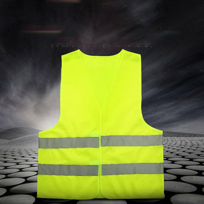 High Visibility Reflective Vest orking Clothes Motorcycle Cycling Sports Fluorescent Outdoor Reflective Safety Clothing Reflecti