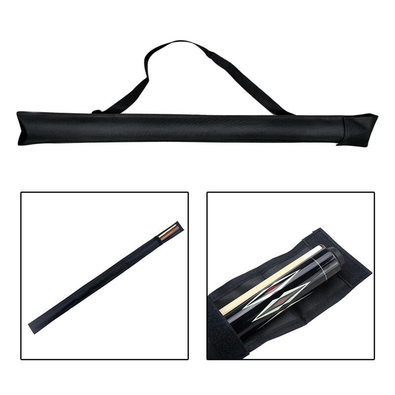 Billiard Stick Carrying Bag with Adjustable Strap Storage Pouch for 3/4 Billiard Stick Rod Snooker Cue Bag Pool Cue Storage Bag