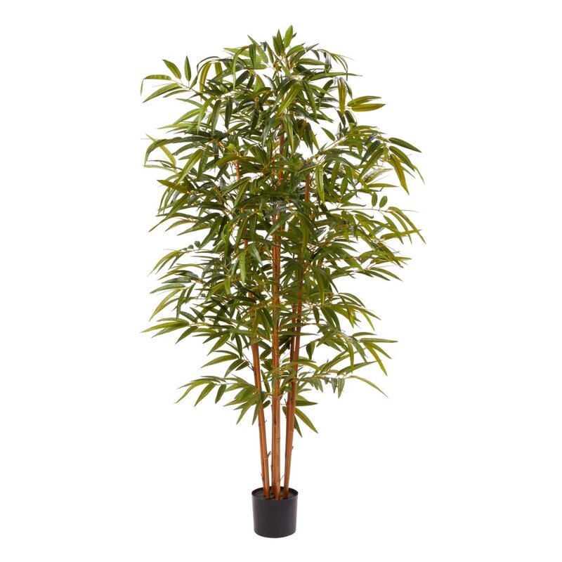 Czysta ogrodowa wysoka na 6 stóp sztuczna drzewo bambusowe-realistyczna roślina podłogowa do dekoracji łatwy w pielęgnacji żywych dekoracji dużych rozmiarów