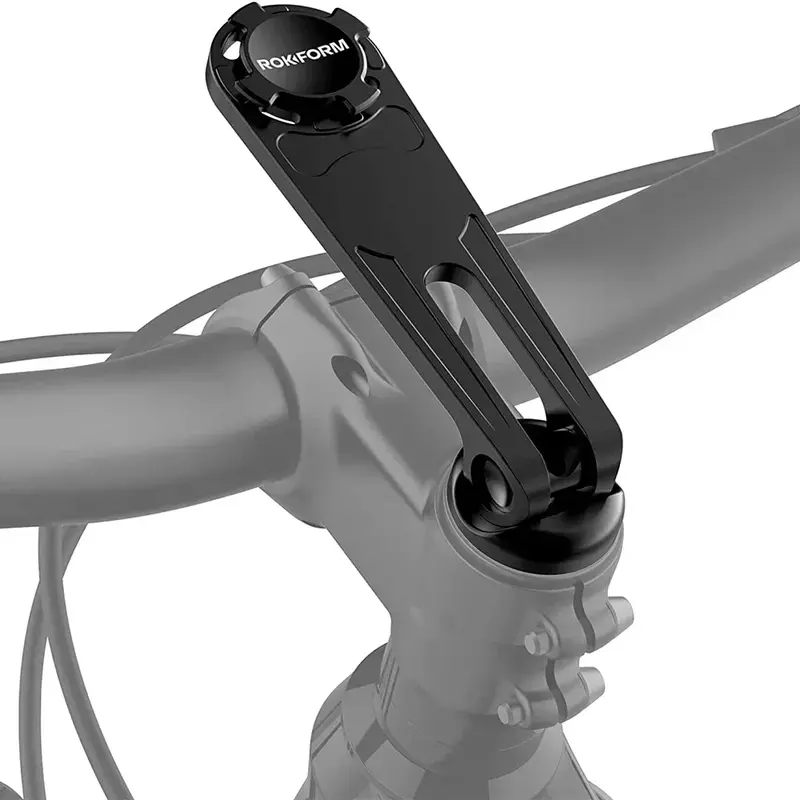Adaptador Universal com Twist Lock, Montagem para bicicletas, Alumínio usinado CNC, Twist Lock e Montagem Magnética
