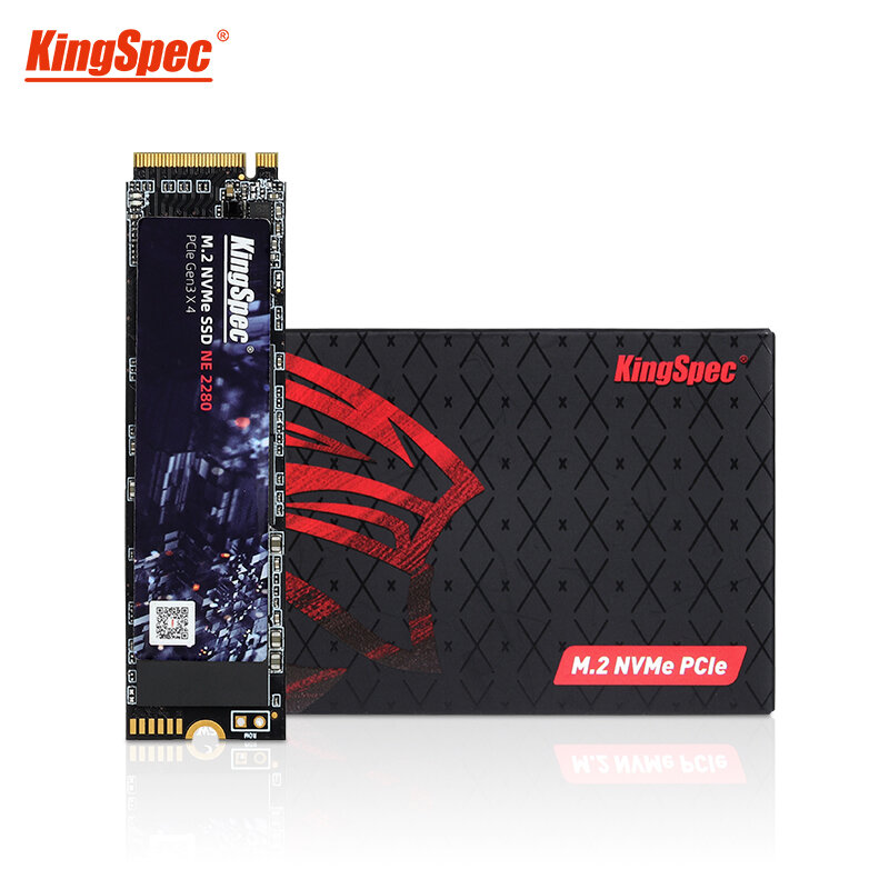 KingSpec-Unidade interna de estado sólido para laptop, SSD, NVME, 512GB, 1TB, 128GB, 256GB, 500GB, M.2, 2280, PCIe, disco rígido