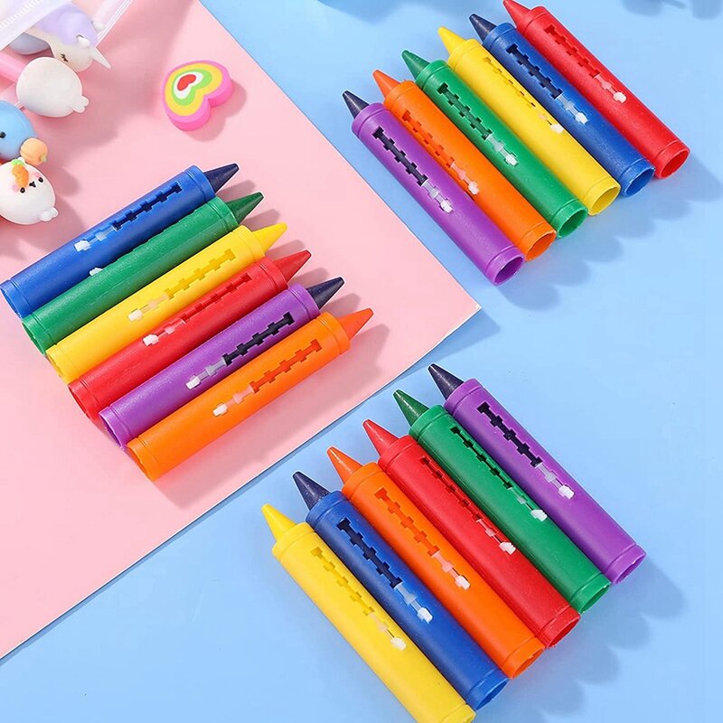 Crayon de banheiro lavável, Brinquedo Graffiti apagável, Caneta Doodle para bebês, Brinquedo educativo criativo para crianças, Crayons de banho