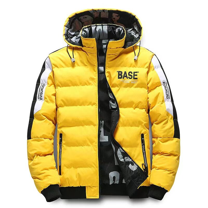 Мужская двухсторонняя зимняя пуховая куртка, теплые парки с капюшоном, толстая пуховая куртка, новинка 2024, ветрозащитное свободное зимнее пальто