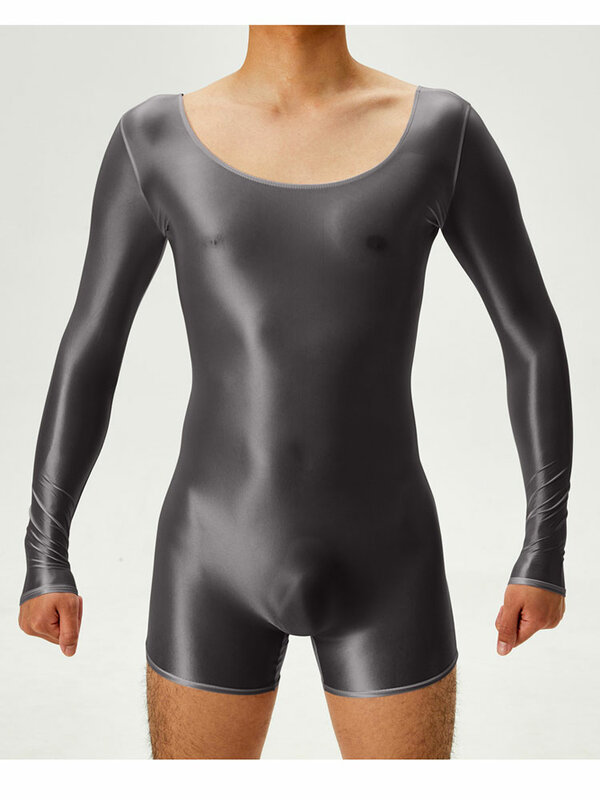 Сексуальные атласные блестящие высокоэластичные прозрачные колготки, Корректирующее белье для похудения, мужское трико, бесшовный пуховой карман