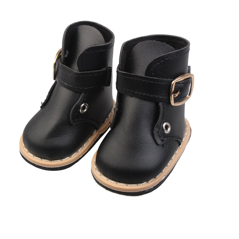 7cm Leather Boots Doll Shoes Clothes Accessories For 43cm Born Baby Doll,American 18Inch Girl,Our Generation Doll,Toys For Girls