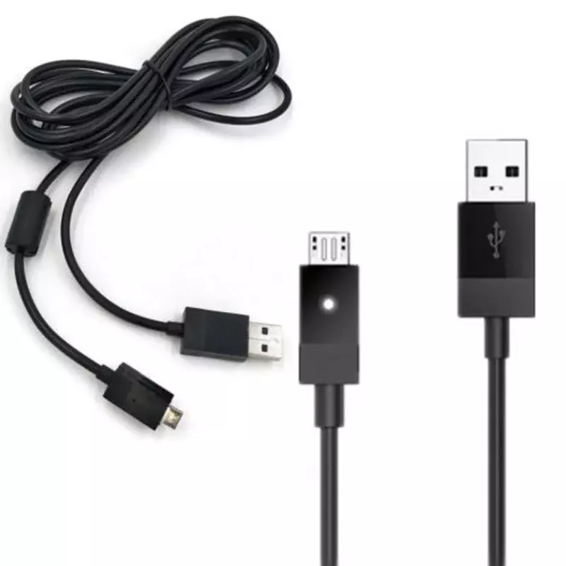 2.75M bardzo długi kabel do ładowarki Micro USB linia przewód ładujący dla Sony Playstation PS4 4 dla Xbox One kable kontrolera