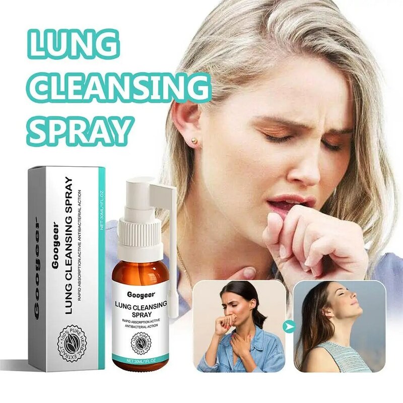 1/2/3 PCS  Herbal Lung Cleanse Spray Mist-powerful Lung Support Sore Relieve Smoking Throat Clean Spray Oral Care