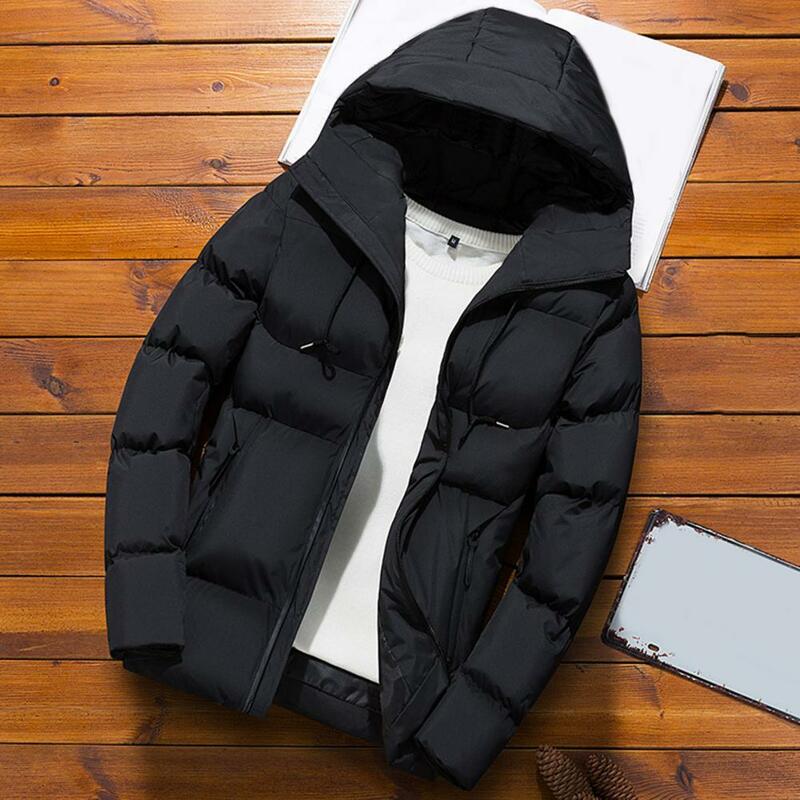 Veste en coton à capuche épaisse et chaude pour homme, parka décontractée, thermique, vêtement de sport, collection hiver 2022