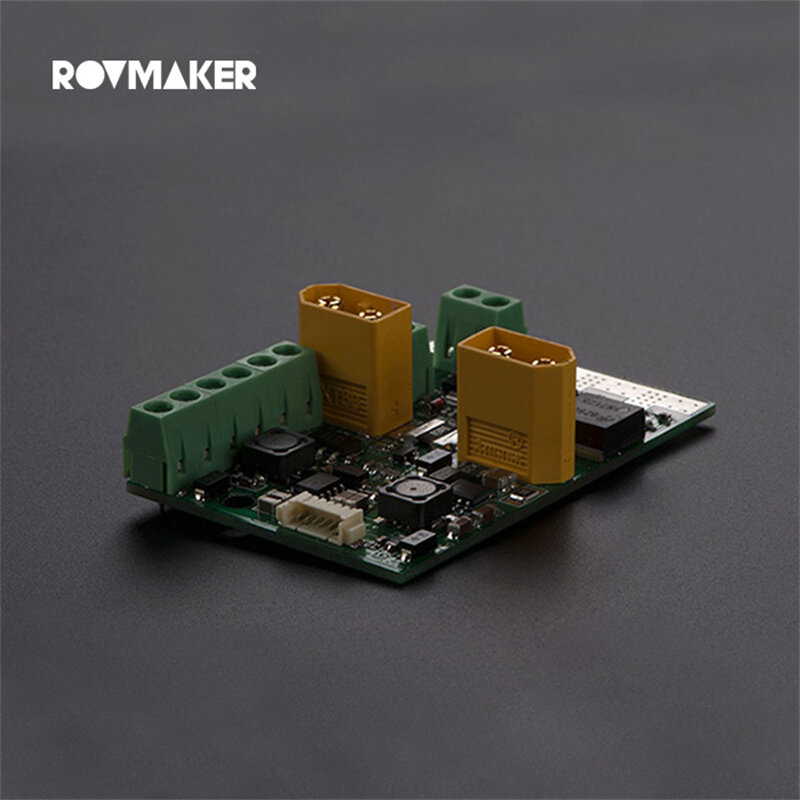 ROVMAKER papan manajemen daya Robot bawah air modul distribusi Ammeter MOS saklar arus tinggi untuk RC AUV OV
