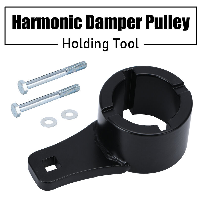 Harmonic Damper Pulley ถือเครื่องมือเพลาข้อเหวี่ยง Crank ผู้ถือกำจัดประแจเครื่องมือสำหรับ Toyota Lexus JR-SLW03
