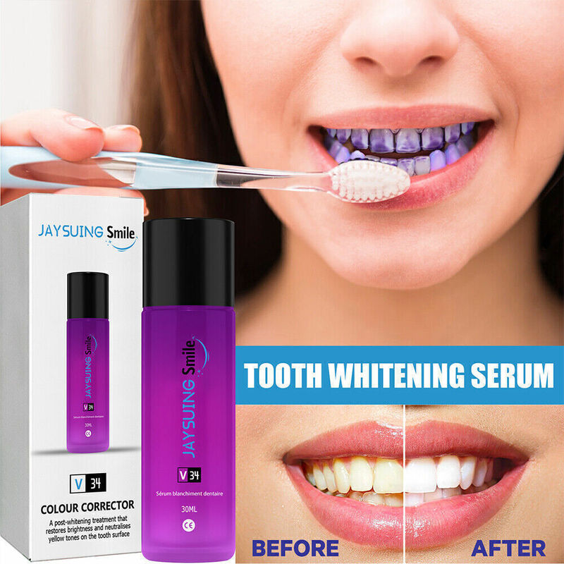 Teeth Whitening Essence Brighten Teeth Remove Plaque Oral Hygiene Fresh Breath Clean Mouth Bleach Teeth Dental Care Tools 30ml