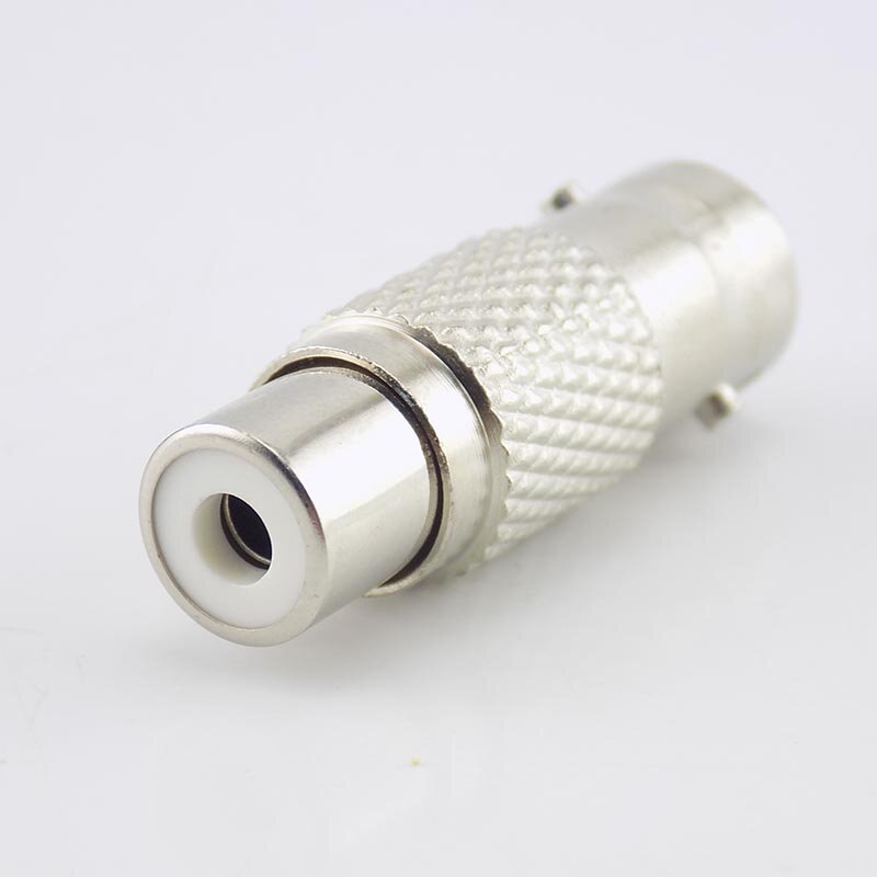 BNC Female to RCA Female Socket Coaxial Adapter Converter Connector for Audio Video Camera Straight Cable