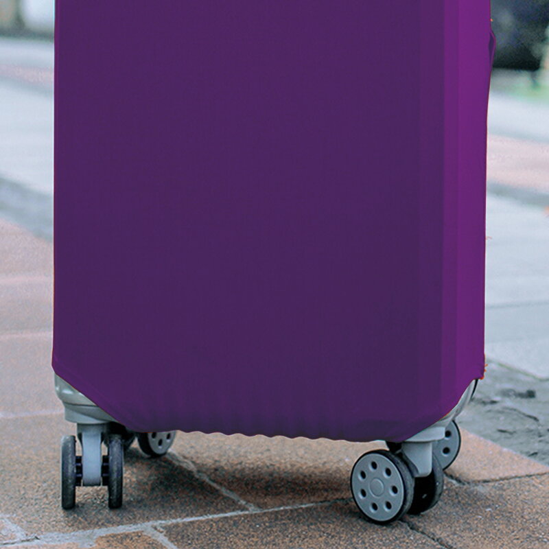Sarung koper nama kustom pelindung bagasi melar pelindung debu cocok for18-32 inci aksesoris perjalanan sarung koper