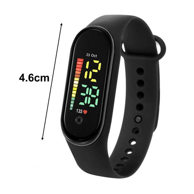 Cyfrowy zegarek M11 zegarek dla dzieci wodoodporny LED z ekranem dotykowym sportowy zegarek zegarek sportowy dla dzieci miękki pasek czytelny zegarek Reloj