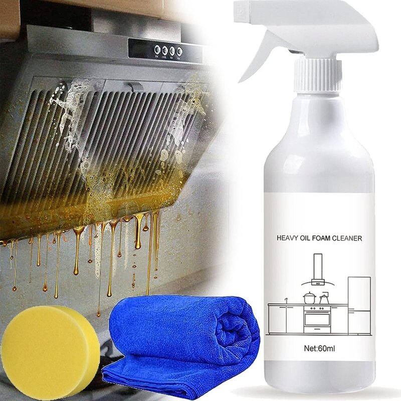 Schweröl Küche Blasen reiniger Küche Home Entfettung Ölfleck reiniger Spray Multifunktions-Ölfleck reiniger
