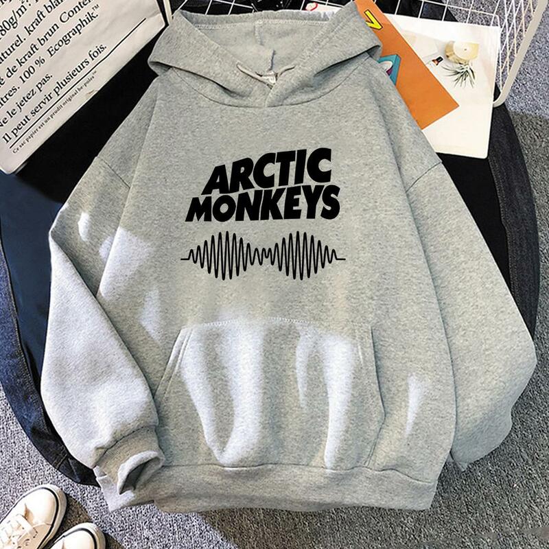 2023 Men's and Women's Fashion Hoodie Rock Arctic Monkeys Printed Fashion Hoodie Hip Hop Hoodie Women's Sweatshirt Rap Clothing