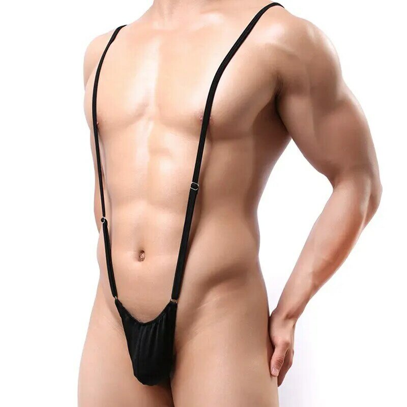 Roupa interior masculina sexy cinta masculina tanga mankini homem collant thongs corpo traje bodysuit estágio executar bandagem lingerie